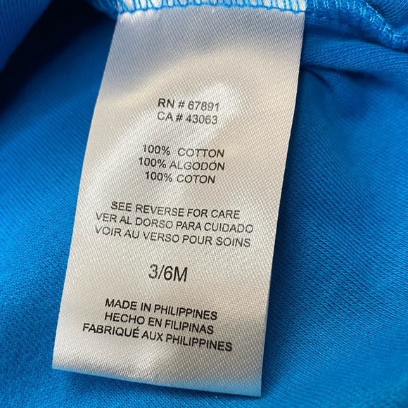 NWT NFL 2 Piece Black & Blue Carolina Panthers Creeper Set Baby Girl 3-6Months - Picture 9 of 12